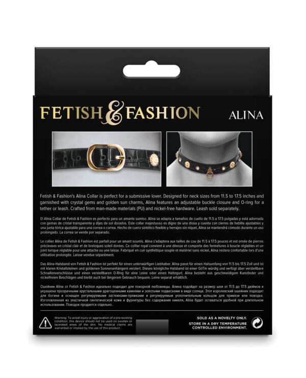 Fetish & Fashion Alina Collar - Black - Image 3
