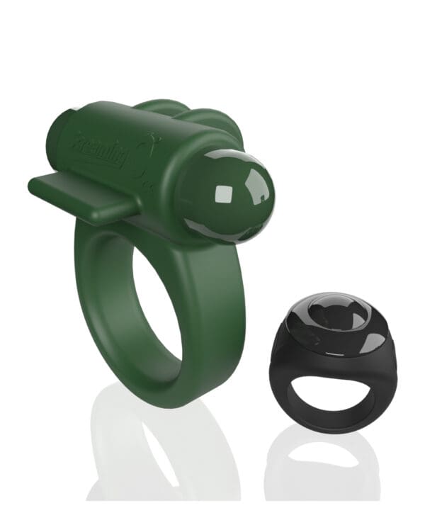 Screaming O Switch Remote Controlled Vibrating Ring - Green - Image 3