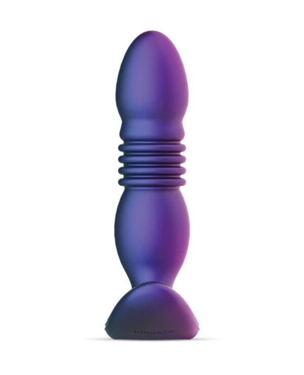 Hueman Supernova Thrusting Butt Plug - Purple - Image 2
