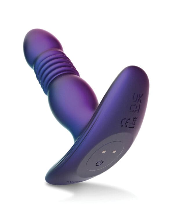 Hueman Supernova Thrusting Butt Plug - Purple - Image 3