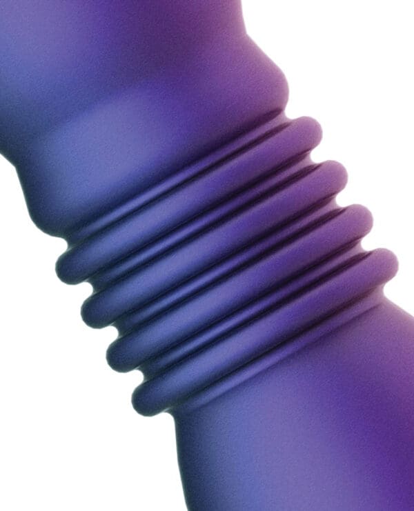 Hueman Supernova Thrusting Butt Plug - Purple - Image 4