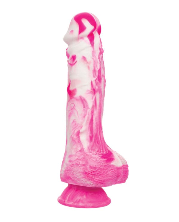 Twisted Love Twisted Silicone Dong - Pink - Image 2