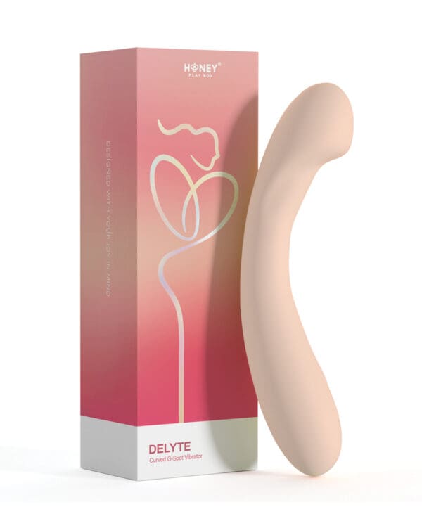 Delyte G-Spot Vibrator - Flesh - Image 2