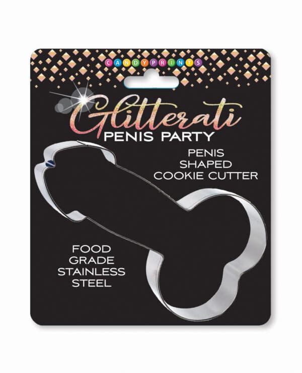 Glitterati Penis Cookie Cutter