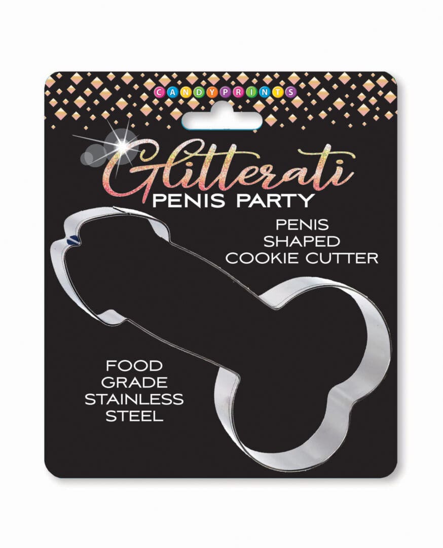Glitterati Penis Cookie Cutter