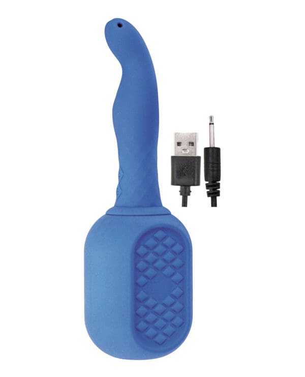 Vibrating Douche - Blue - Image 4
