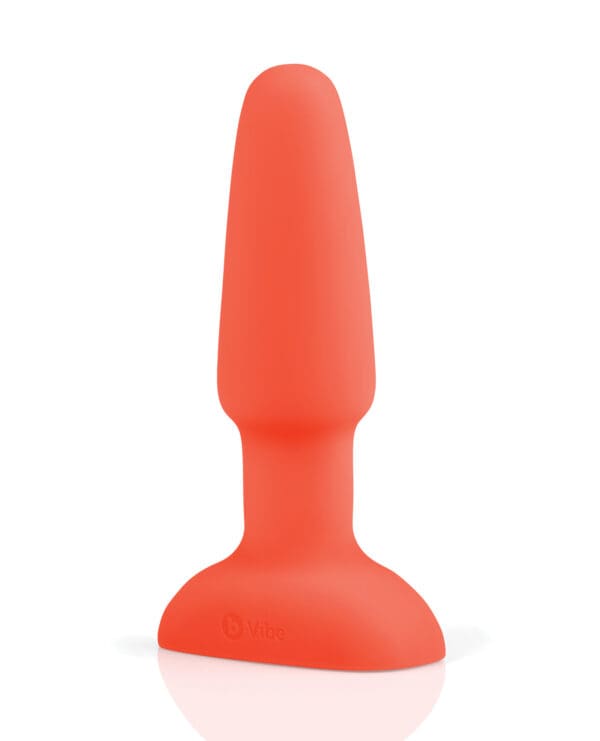b-Vibe Rimming Plug 2 - Orange - Image 2
