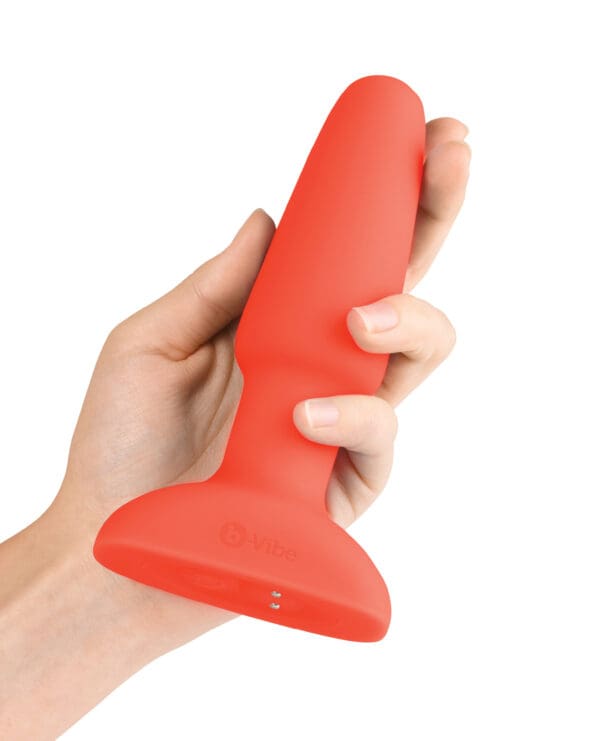 b-Vibe Rimming Plug 2 - Orange - Image 4