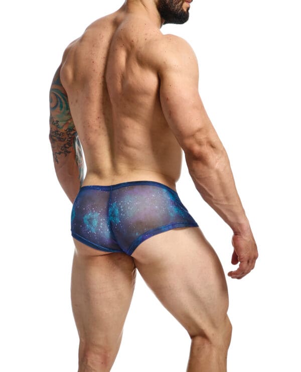Male Basics MOB Hip Hugger Boyshort Galactic L/XL - Image 3