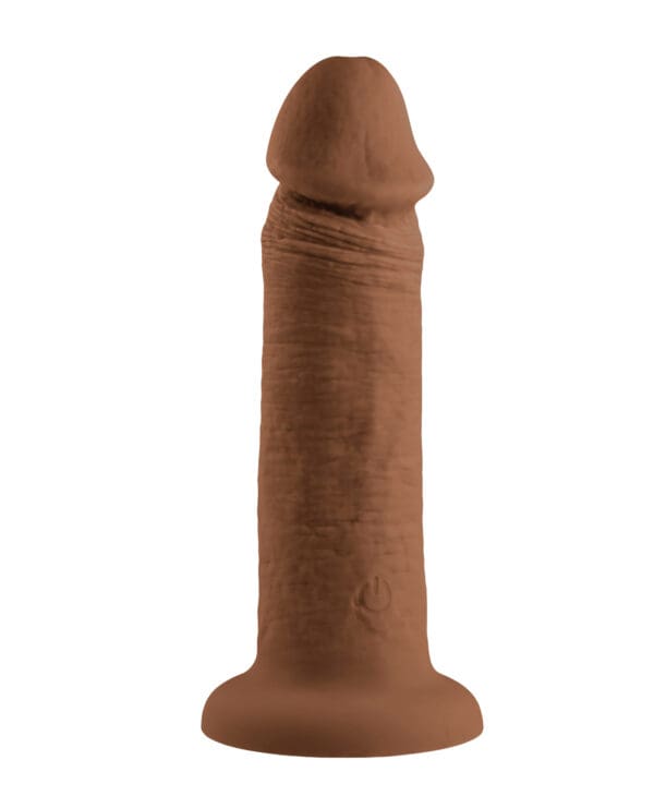 Evolved 6" Vibrating Dong - Dark - Image 2