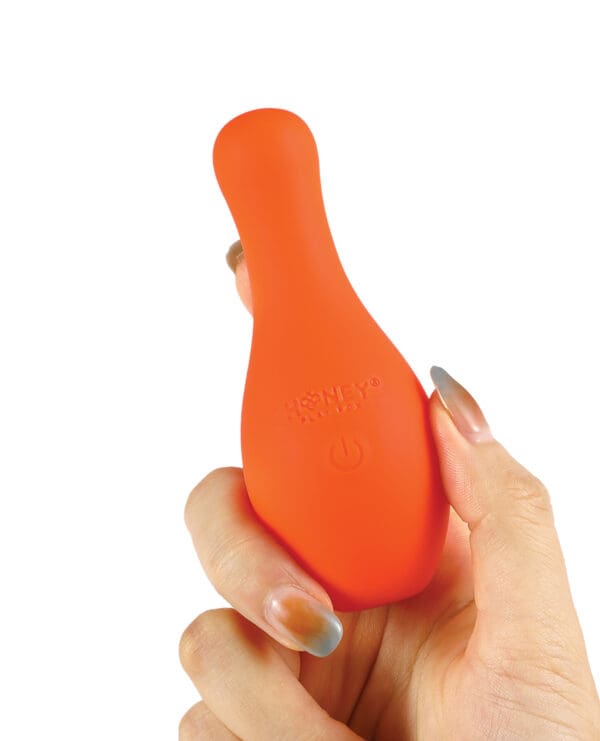 Striker the Bowling Pin Vibrator - Orange - Image 4