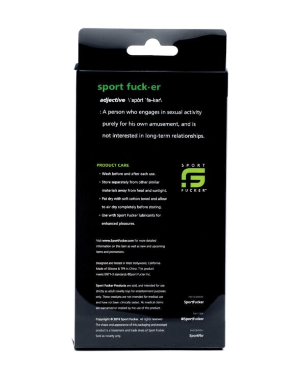 Sport Fucker Crossfit Plug - Black - Image 4