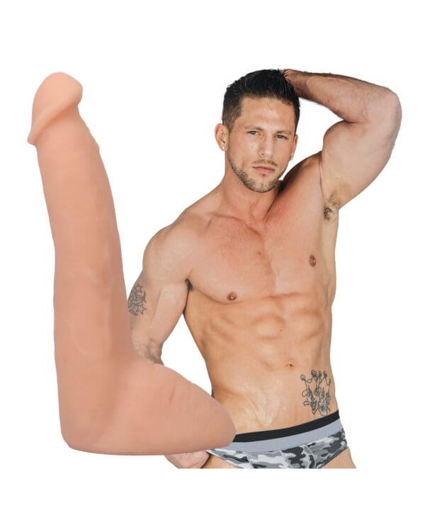 Signature Cocks ULTRASKYN 8" Cock w/Removable Vac-U-Lock Suction Cup - Roman Todd - Image 2