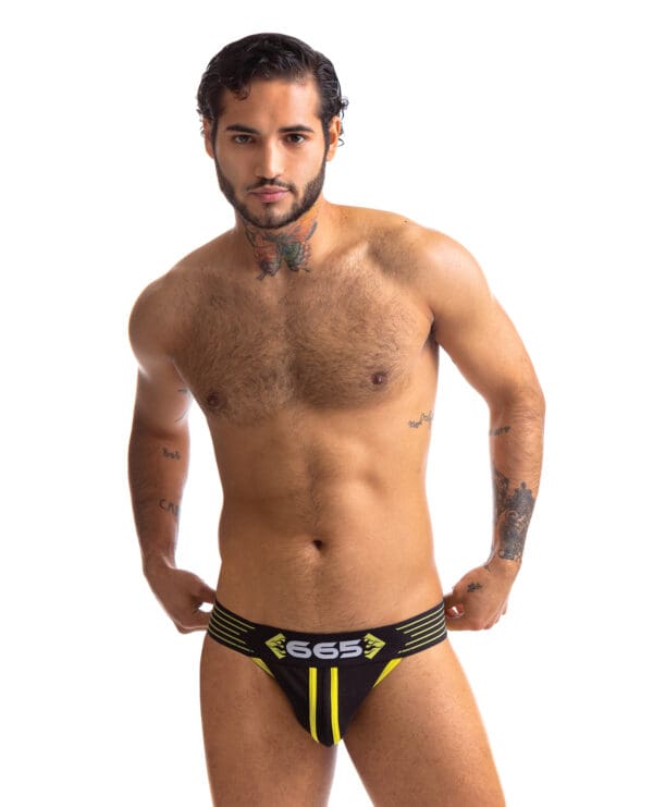 665 Rally Jockstrap - M Yellow - Image 2
