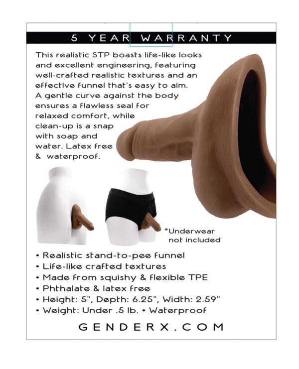 Gender X Stand To Pee - Dark - Image 5