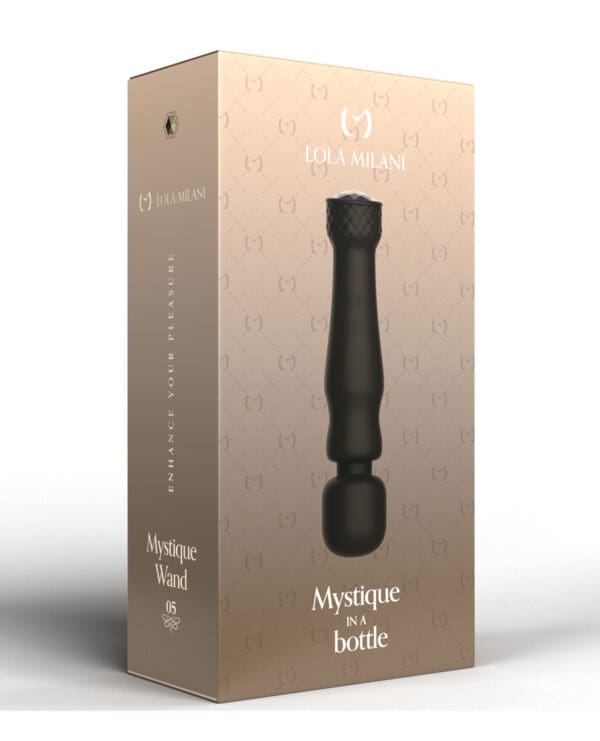 Lola Milani Mystique Wand w/Taupe Bottle - Black - Image 5