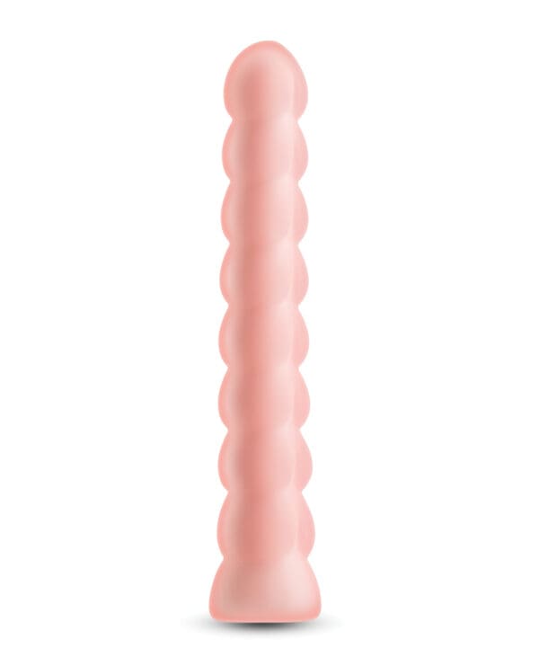 Pure Joy Textured Vibrator - Peach - Image 3