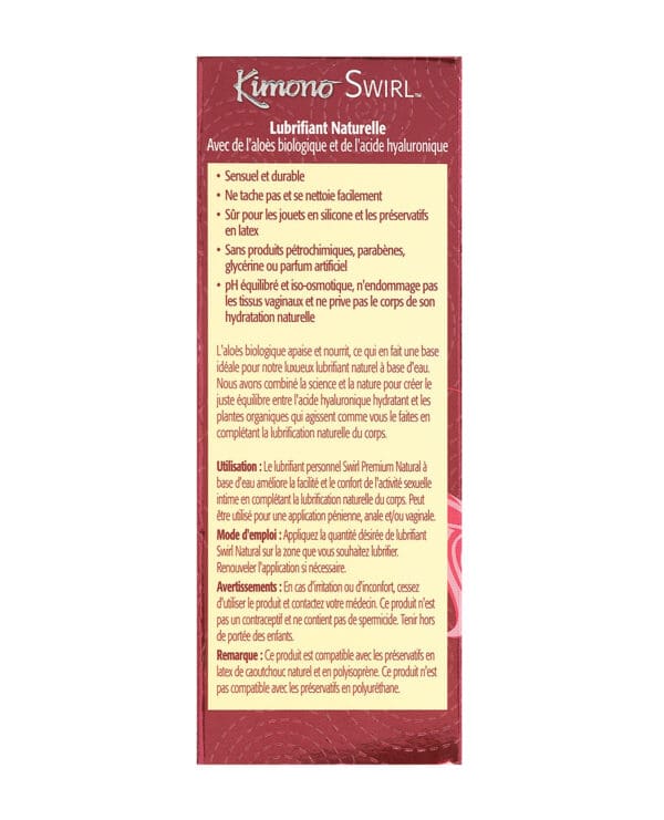 Kimono Swirl Natural Lubricant - 3.4 oz Pump - Image 5