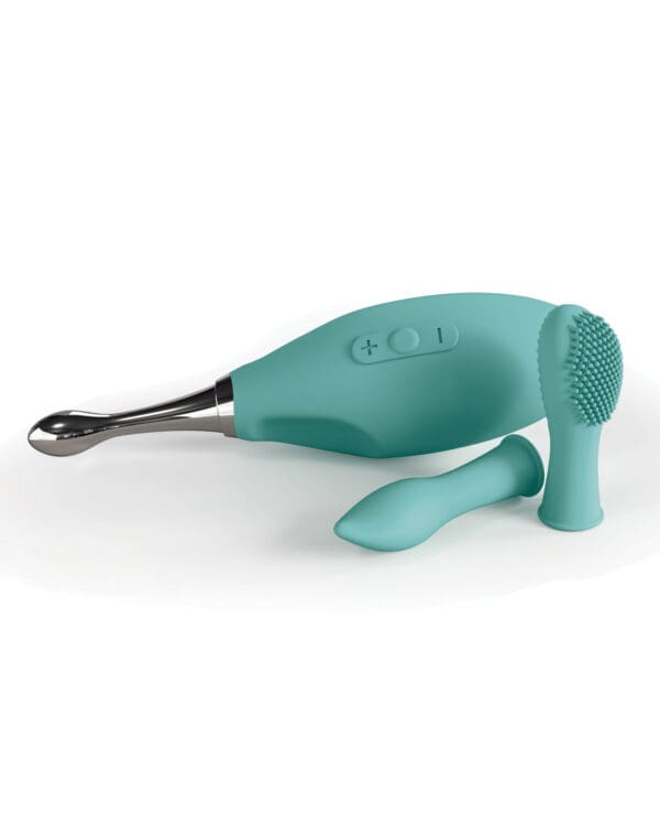 JimmyJane Focus Pro Stimulator - Teal - Image 2