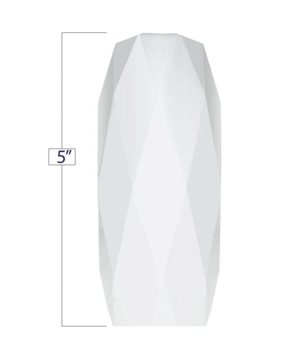 GeoStroker One 5" Ultra-Soft TPR Stroker - White - Image 2