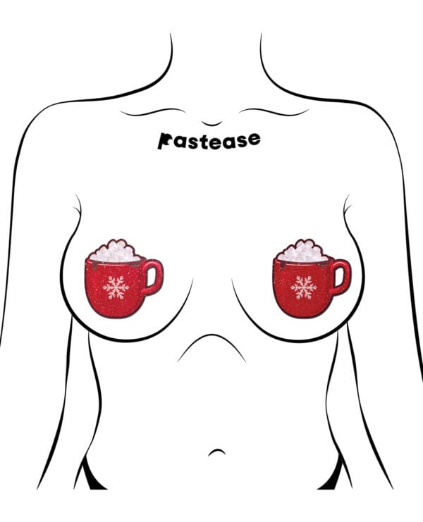 Pastease Premium Holiday Hot Cocoa - Red/White O/S - Image 3