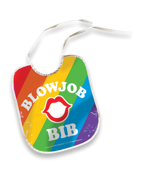 Blow Job Bib - Rainbow - Image 2