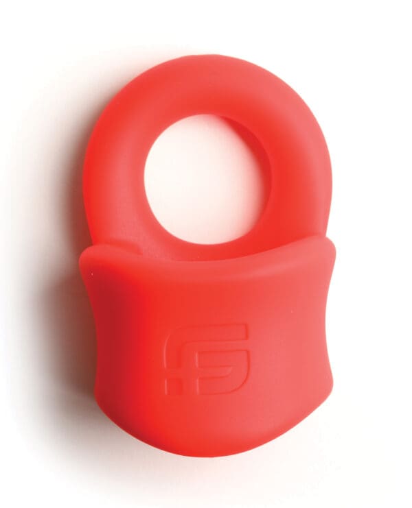 Sport Fucker Silicone Baller Ring - Red - Image 2