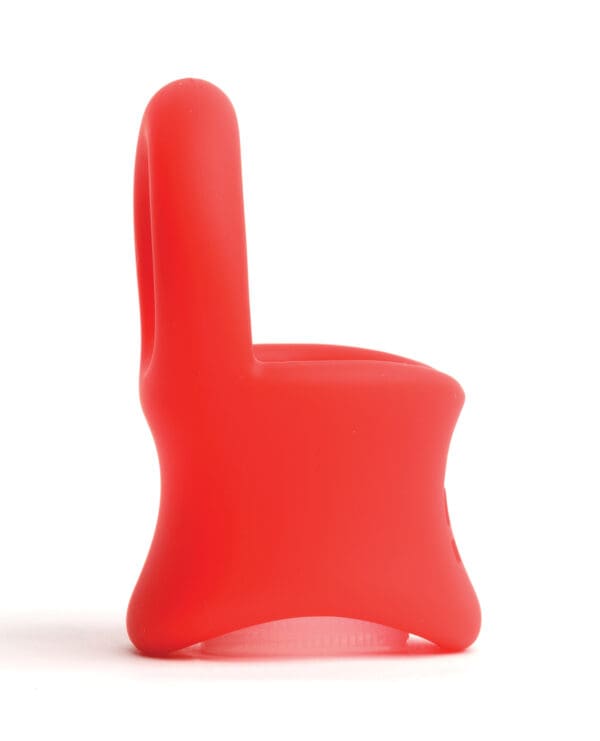 Sport Fucker Silicone Baller Ring - Red - Image 4