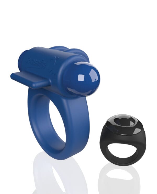 Screaming O Switch Remote Controlled Vibrating Ring - Blue - Image 3