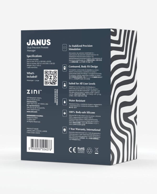 Zini Janus Anti Shock - Large Black - Image 4