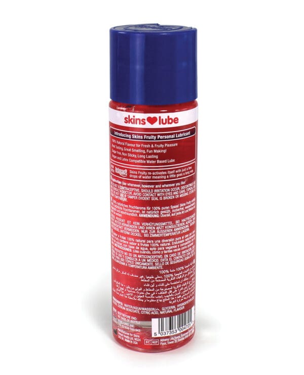 Skins Water Based Lubricant - 4.4 oz Mango & Passion Fruit - Image 2