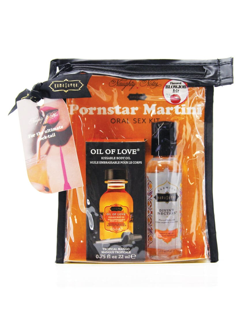 Kama Sutra Porn Star Martini Flavored Oral Sex Kit