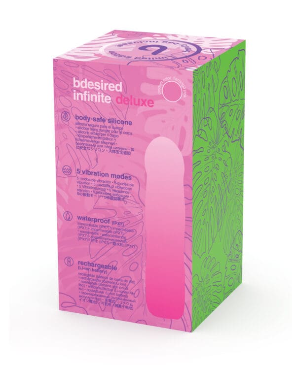 Bdesired Infinite Deluxe LE Flamingo Vibrator - Pink - Image 4