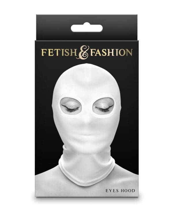 Fetish & Fashion Eyes Hood - White - Image 2