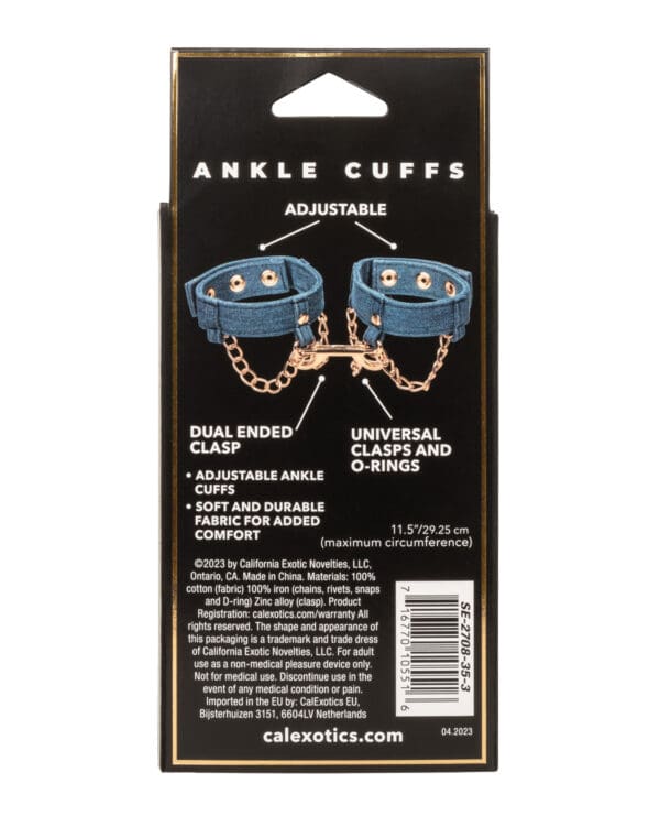 Ride 'Em Premium Denim Collection Ankle Cuffs - Image 5