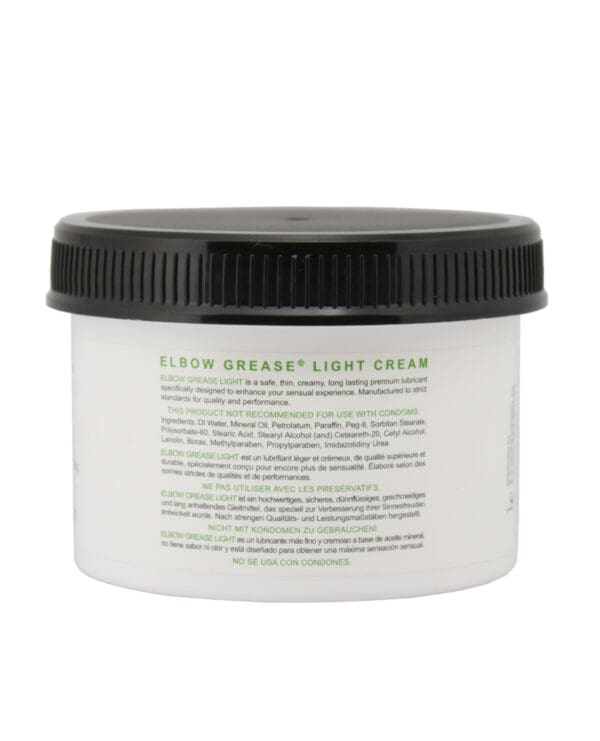 Elbow Grease Light Cream Jar - 9 oz - Image 2