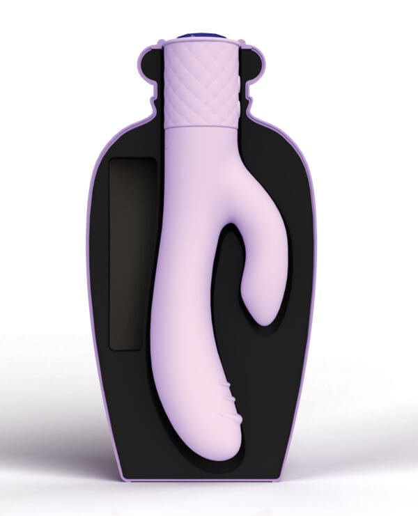 Lola Milani Mystique Rabbit w/Orchid Bottle - Lilac - Image 3