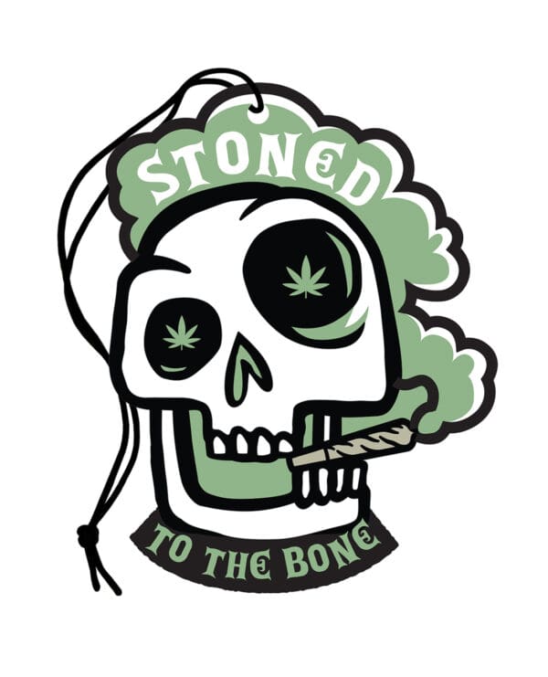 Wood Rocket Stoned to the Bone Air Freshener - Pine - Image 2