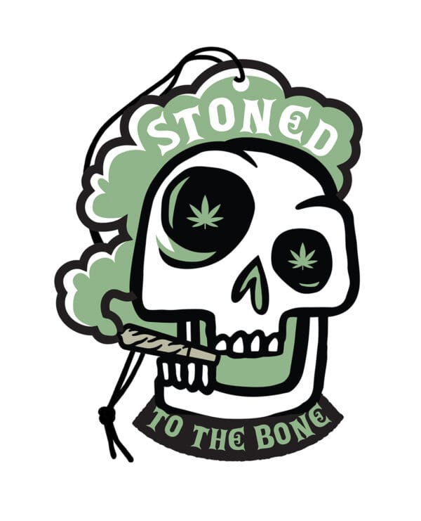 Wood Rocket Stoned to the Bone Air Freshener - Pine - Image 3
