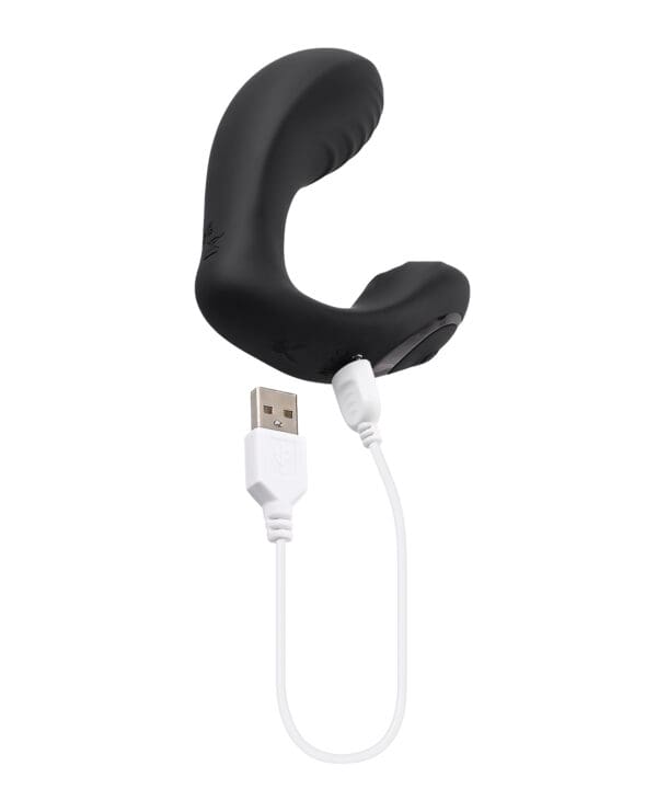 Playboy Pleasure Play time Multi Play G-Spot & P-Spot Vibrator - Black - Image 4