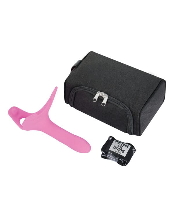 Perfect Fit Zoro 6.5" Strap On w/Case - Pink - Image 3