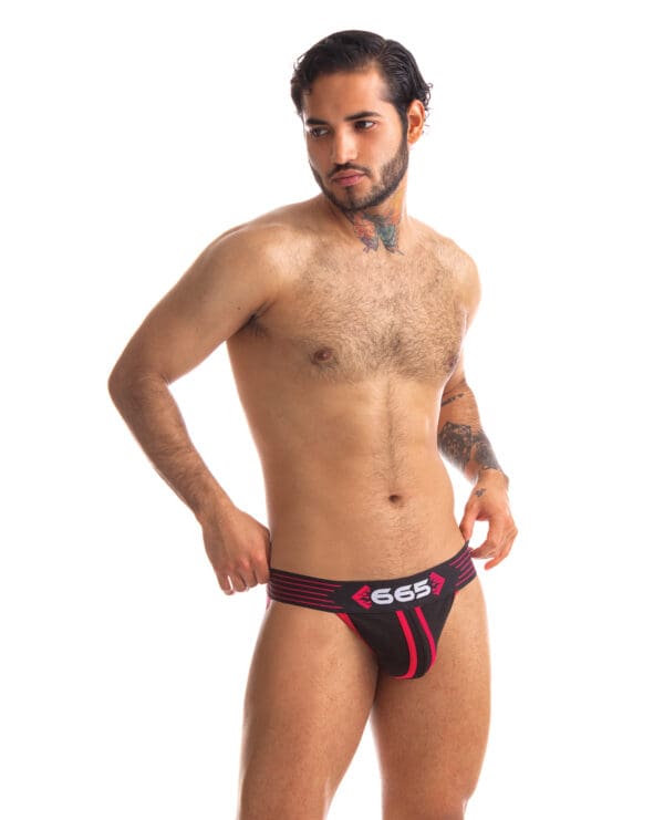 665 Rally Jockstrap - XL Red - Image 3