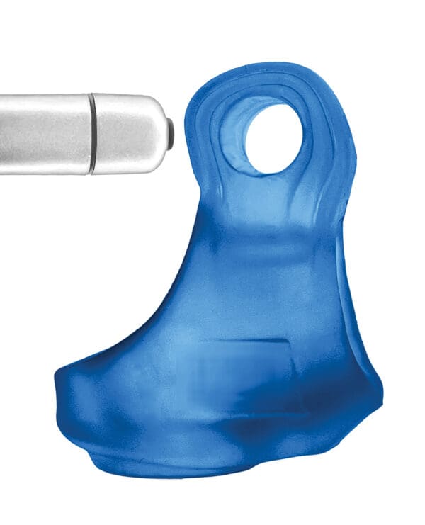 Oxballs Glowsling Cock Sling - LED Blue Ice - Image 3