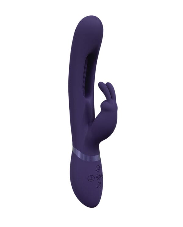Shots Vive Mika Flapping Tongue Rabbit Vibrator - Purple - Image 2