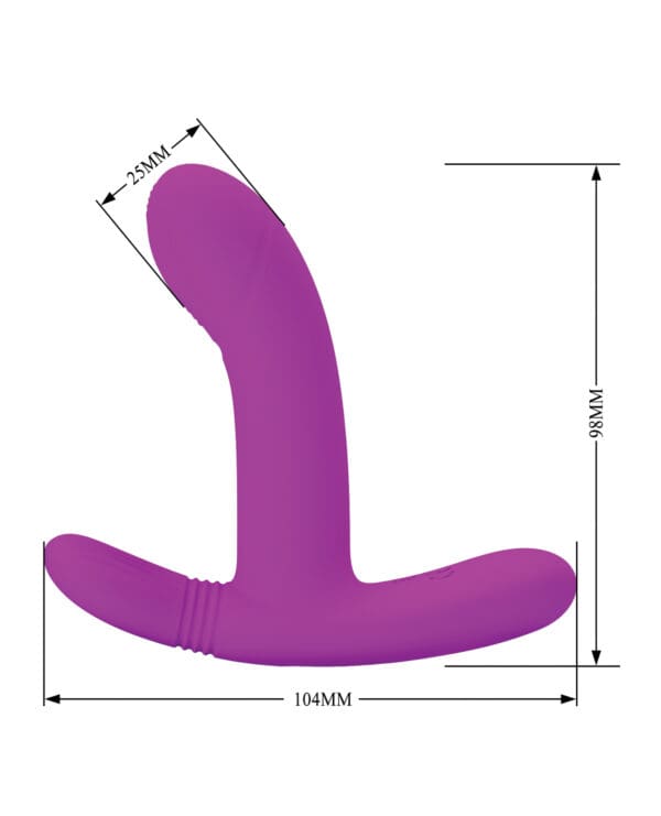 Pretty Love Geri Rocking Panty Vibe - Fuchsia - Image 4