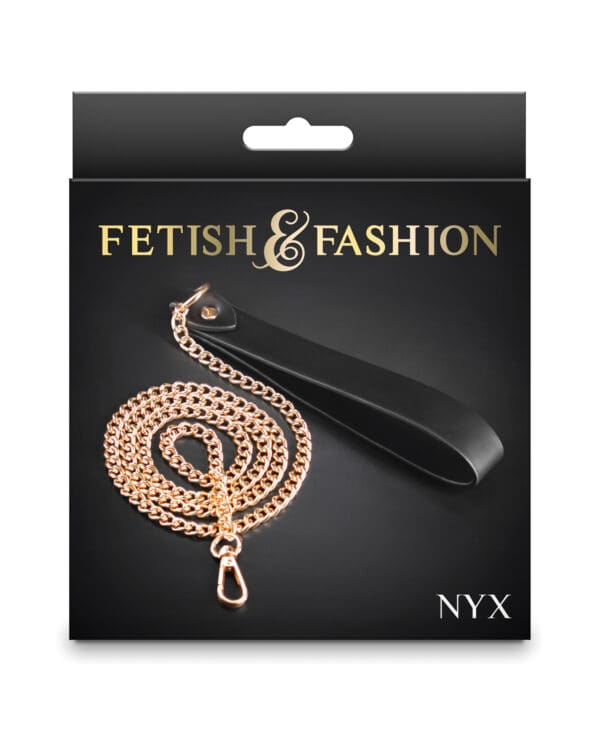 Fetish & Fashion Nyx Leash - Black - Image 2
