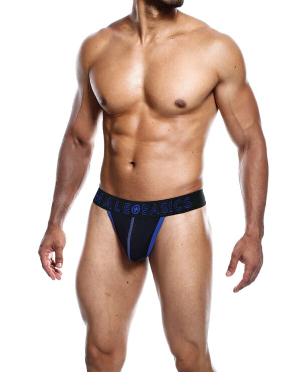 Male Basics Neon Thong Royal LG - Image 2
