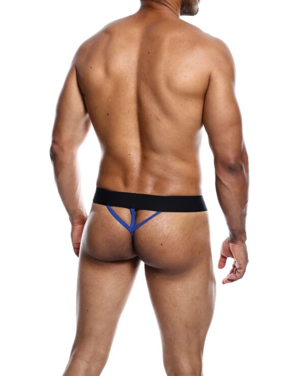 Male Basics Neon Thong Royal LG - Image 3