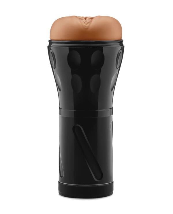 Forto Model V-20 Hard-Side Vagina Masturbator - Tan - Image 3