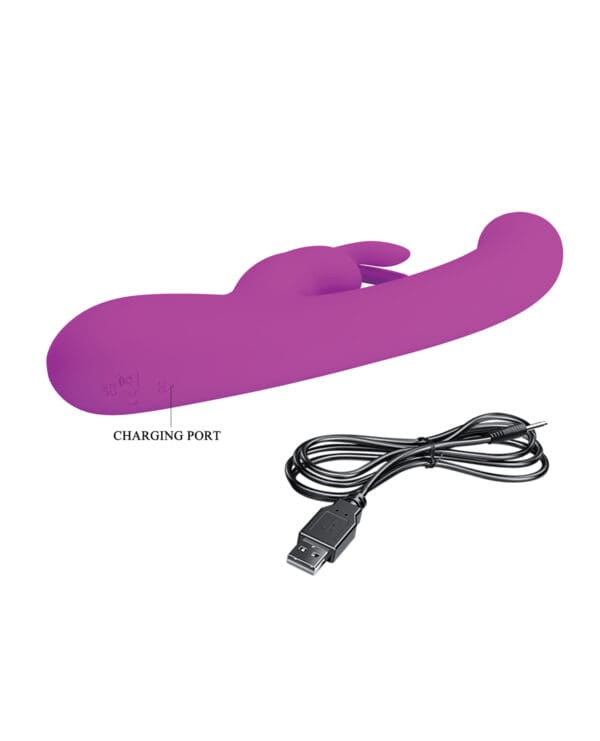 Pretty Love Lamar LED Digital Dsply Rabbit - Fuchsia - Image 5